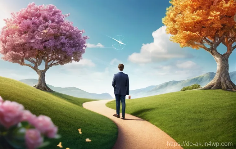 금융 상품 선택 시 고려사항 - **Prompt:** A diverse, well-dressed individual (e.g., a young professional in business casual attire...